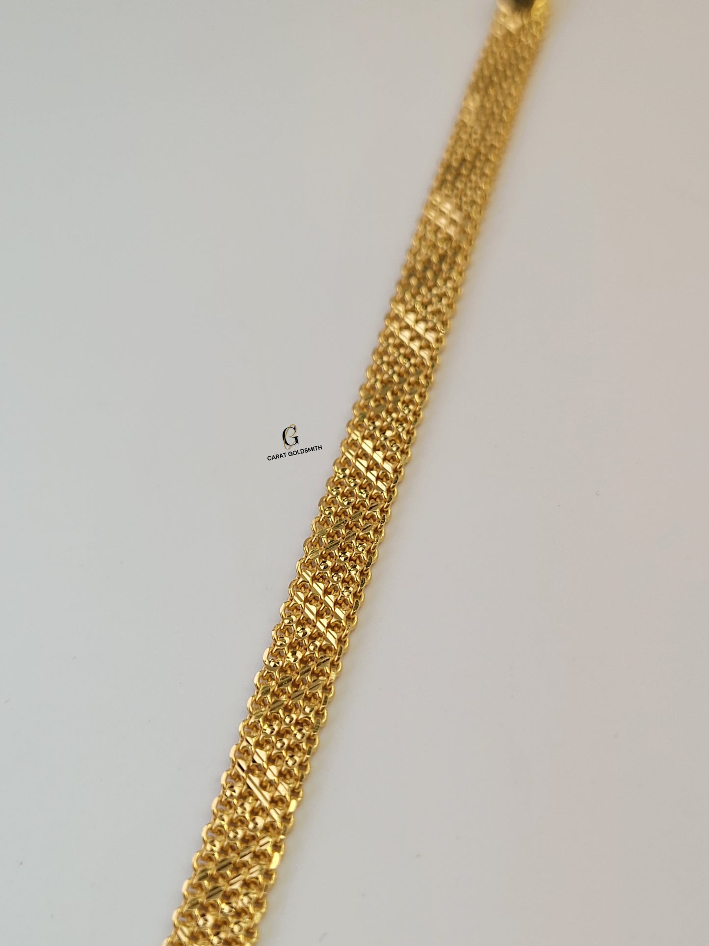 FLAT MESH WIDE BRACELET