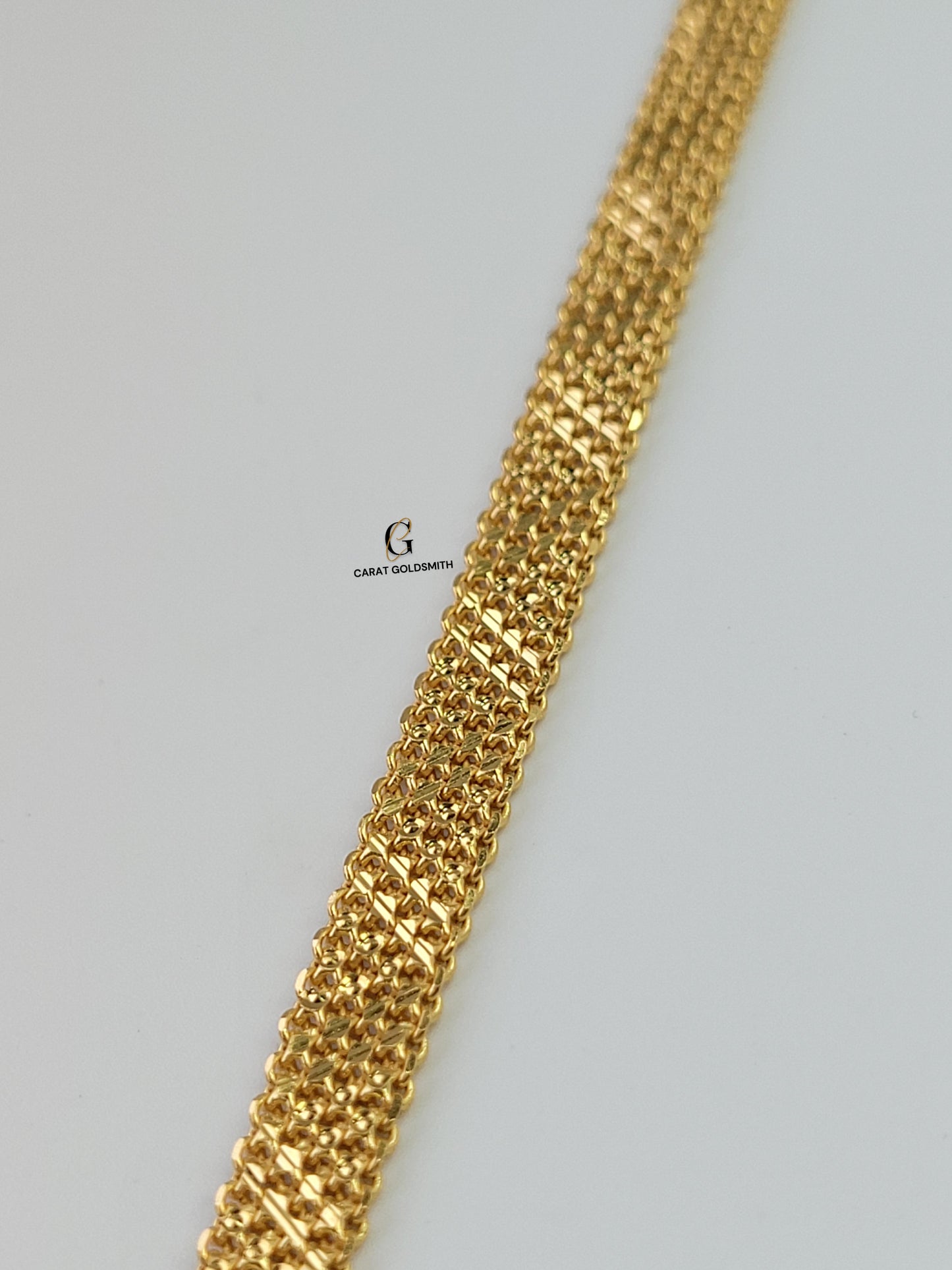 FLAT MESH WIDE BRACELET