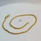 GOLD BEADED ANKLET