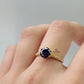 AMETHYST SINGLE STONE RING