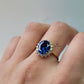 SAPPHIRE OVAL RING