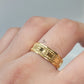 INTRICATE DESIGN GOLD BAND