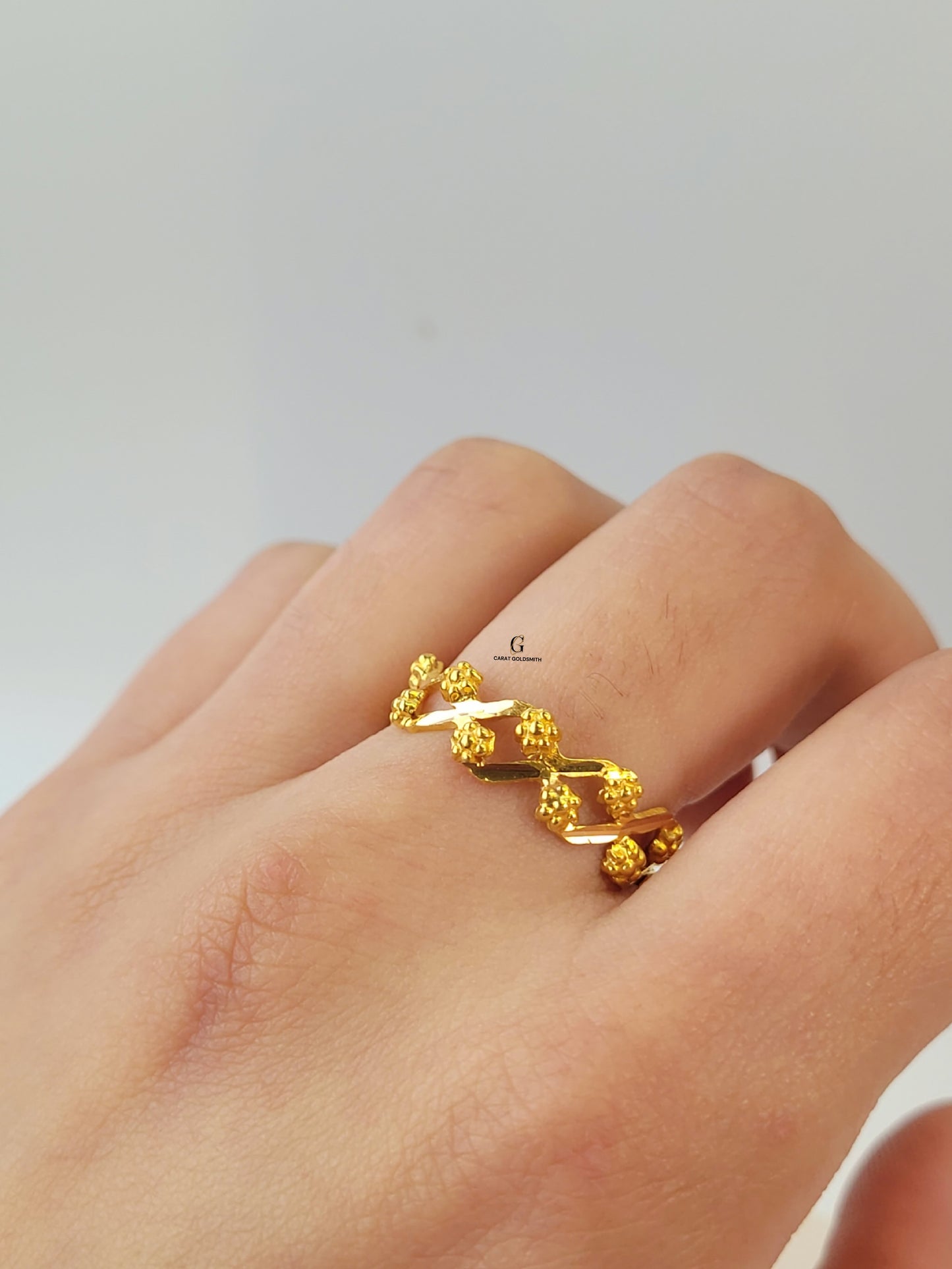WEAVE BAND RING