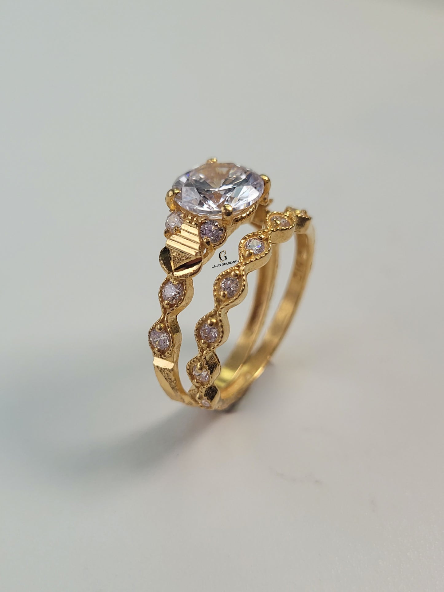 INTRICATE DOUBLE RING