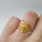 INTRICATE SMALL GOLD RING