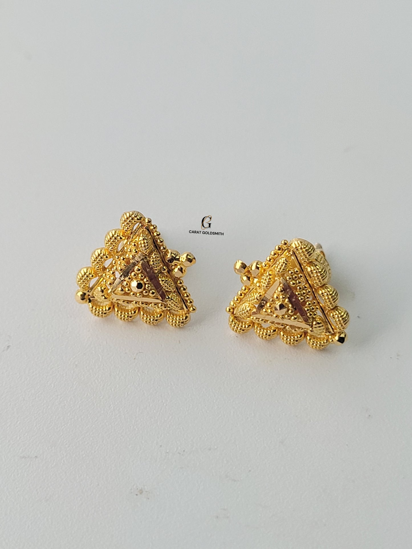 INTRICATE TRIANGLE STUDS