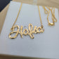 HEAVY ENGLISH NAME NECKLACE | MADE TO ORDER | DISPATCHED WITHIN 1 WEEK