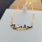 LIGHTWEIGHT ARABIC NAME NECKLACE | MADE TO ORDER | DISPATCHED WITHIN 1 WEEK