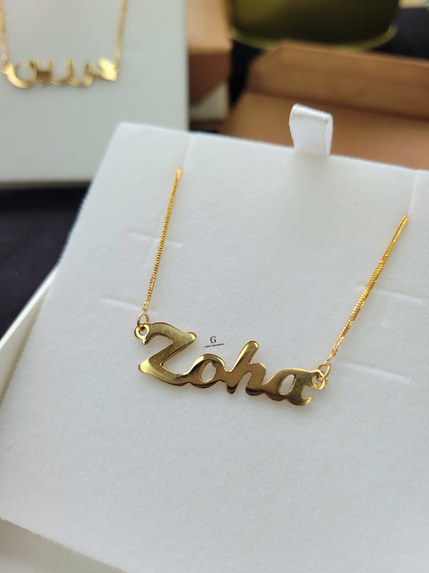 LIGHTWEIGHT ENGLISH NAME NECKLACE | MADE TO ORDER | DISPATCHED WITHIN 1 WEEK