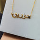 LIGHTWEIGHT ARABIC NAME NECKLACE | MADE TO ORDER | DISPATCHED WITHIN 1 WEEK