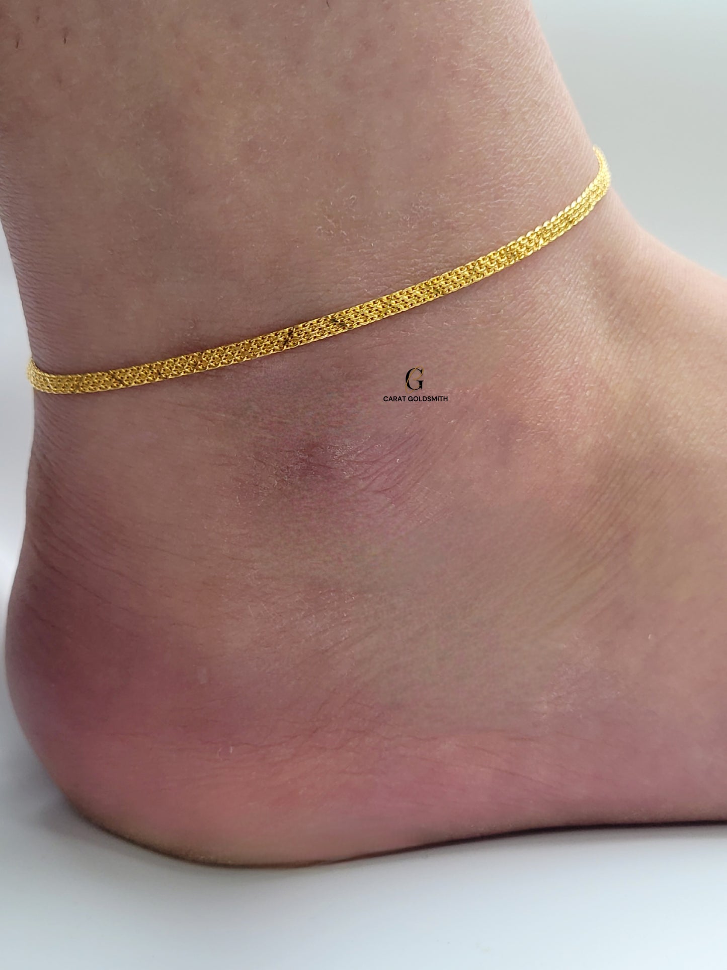 CROSS CUTTING FLAT ANKLET