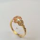 CITRINE DIAMANTE RING