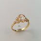 CITRINE DIAMANTE RING