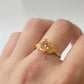 CITRINE DIAMANTE RING