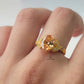 CITRINE DIAMANTE RING