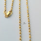 BEADED TWO TONE CHAIN