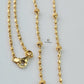 GOLD DOTTED 10 BEADS CHAIN