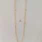 GOLD DOTTED 8 BEADS CHAIN