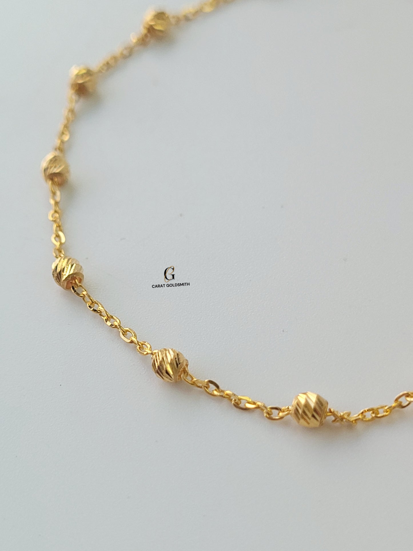 GOLD SATELLITE CHAIN BRACELET - DESIGN 5