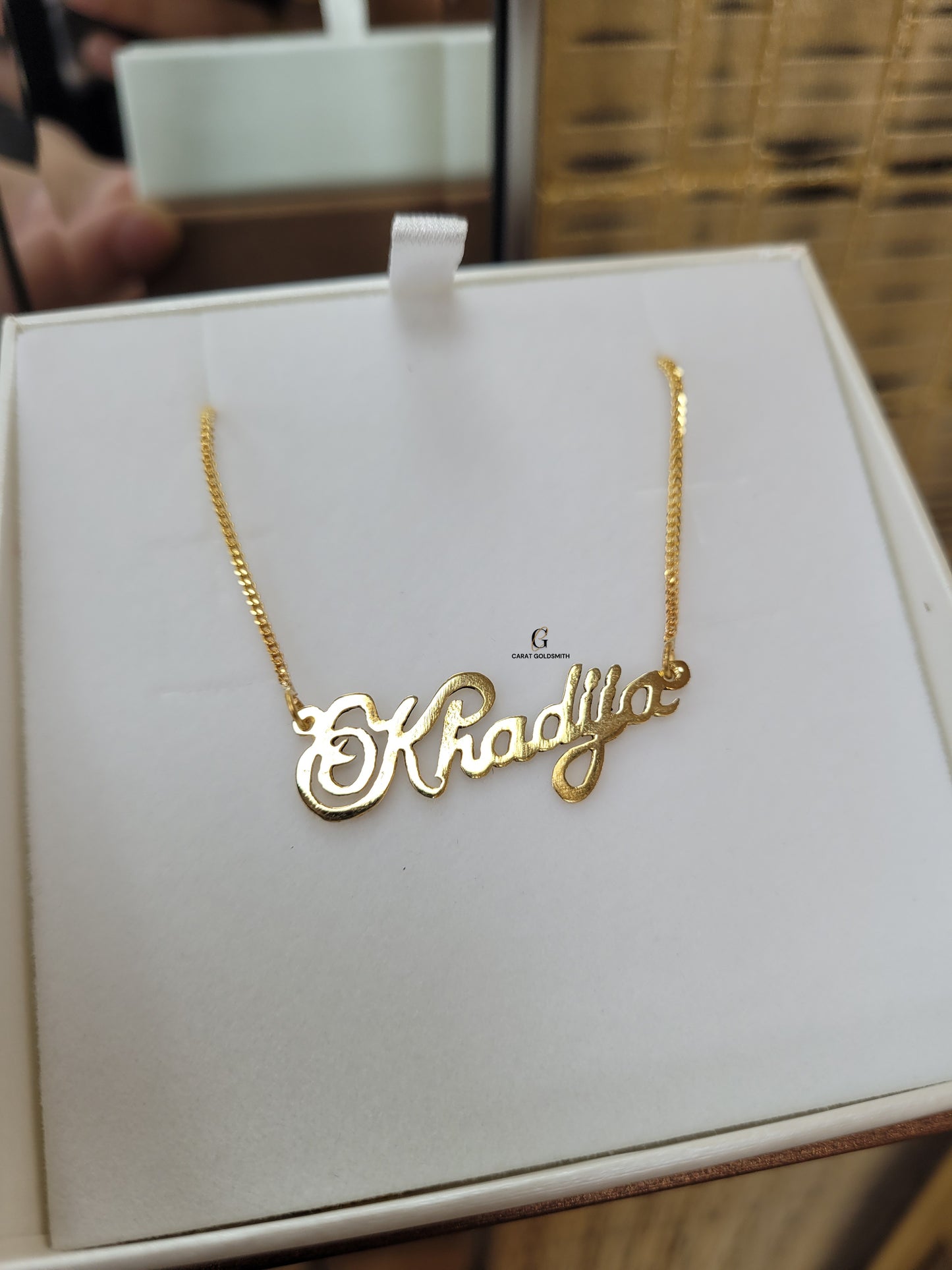 LIGHTWEIGHT ENGLISH NAME NECKLACE | MADE TO ORDER | DISPATCHED WITHIN 1 WEEK