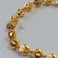 GOLD BEADED STATION BRACELET