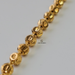 GOLD BEADED STATION BRACELET