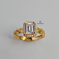 SQUARE JUBILEE BAND RING