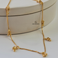 GOLD DROP CHARM ANKLET