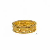 INTRICATE DESIGN GOLD BAND