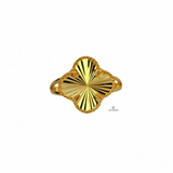 GOLD FLOWER RING