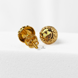 INTRICATE DESIGN CIRCLE STUDS