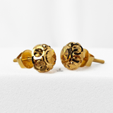 INTRICATE DESIGN CIRCLE STUDS