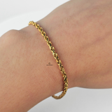 SOLID ROPE CHAIN BRACELET