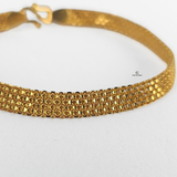 FLAT MESH WIDE BRACELET