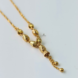BEADED DANGLE NECKLACE