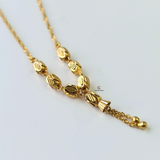 DIAMOND CUT DANGLE NECKLACE