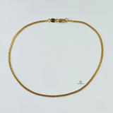 CUBAN LINK ANKLET