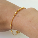 DAINTY BEADED STATION BRACELET