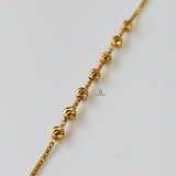 DAINTY BEADED STATION BRACELET