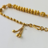 CENTER CLUSTER GOLD BRACELET
