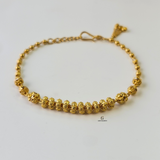 CENTER CLUSTER GOLD BRACELET
