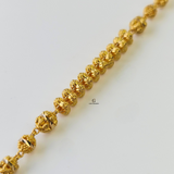 CENTER CLUSTER GOLD BRACELET