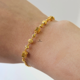 INTRICATE BEADED BLOCK BRACELET