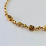 INTRICATE BEADED BLOCK BRACELET