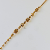 INTRICATE BEADED BLOCK BRACELET