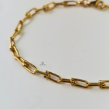 PAPERCLIP GOLD BRACELET