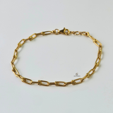 PAPERCLIP GOLD BRACELET