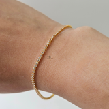 GOLD TENNIS BRACELET