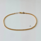 GOLD TENNIS BRACELET