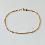 GOLD TENNIS BRACELET